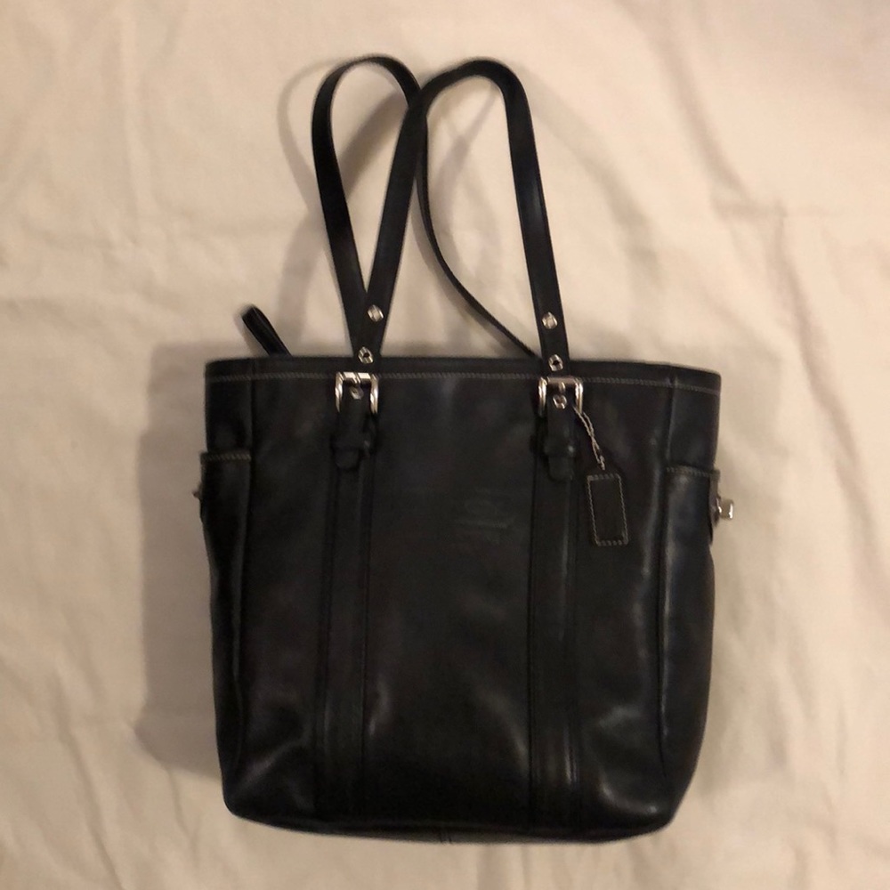 Black Coach tote